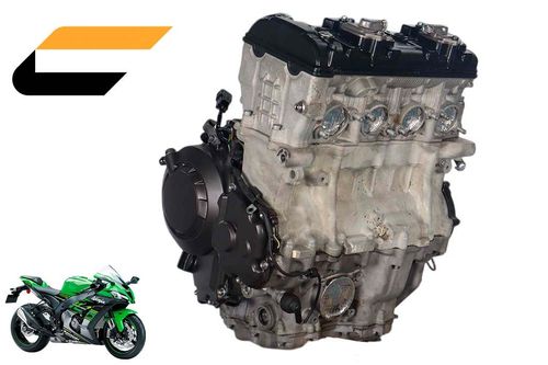 Motor Completo Kawasaki Zx 10 16-21 Na Troca