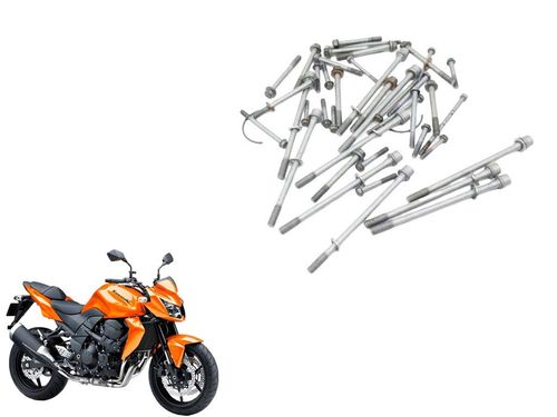 Kit Parafuso Carcaça Motor Kawasaki Z 750 Z750 08-12