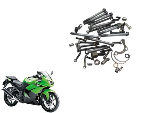 Kit Parafuso Carcaça Motor Kawasaki Ninja 250 R 08-12