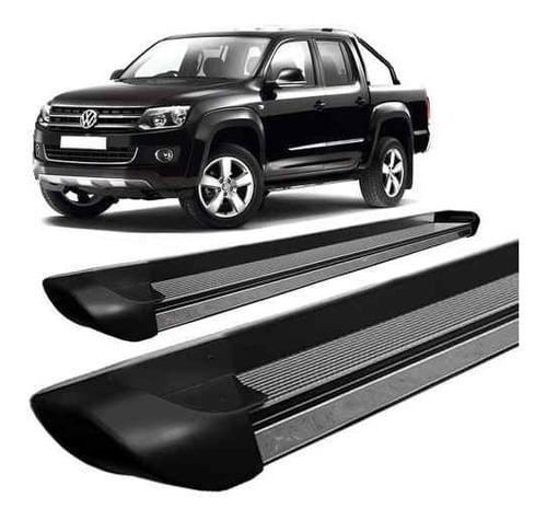 Estribo Amarok 2010 A 2024 Aluminio Personalizado Preto