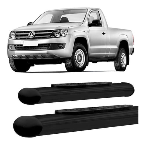 Estribo Amarok Oval Oblongo Preto C Simples