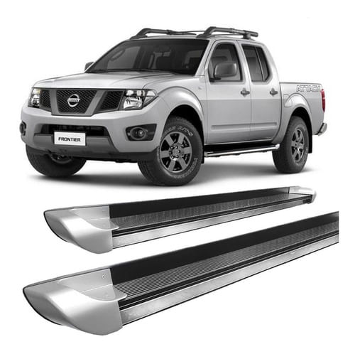 Estribo Frontier  2008 A 2016 Personalizado Prata