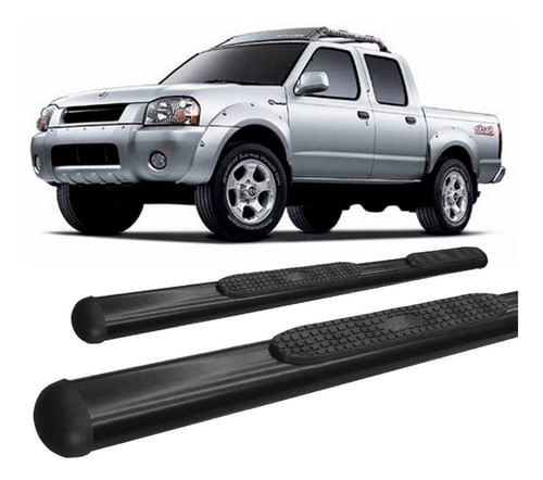 Estribo Frontier 2003 A 2007 Oblongo Oval Preto