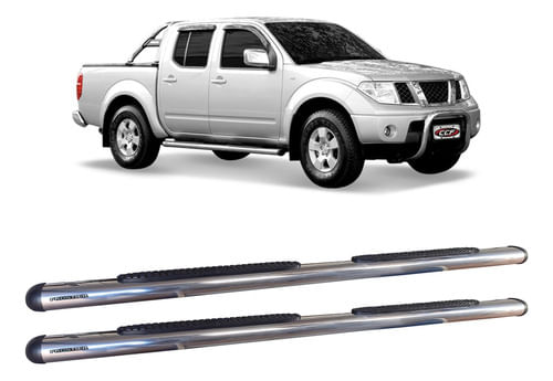 Estribo Frontier 2008 A 2016 Oblongo Oval Cromado