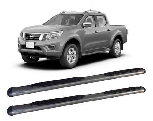 Estribo Frontier 2017 Em Diante Oblongo Oval Grafite