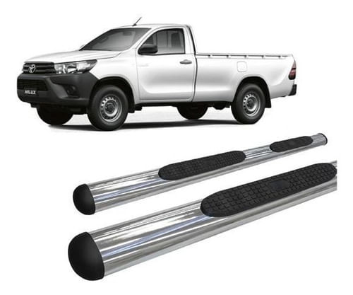 Estribo Hilux 2016 A 2020 Oval Oblongo Cromado C S