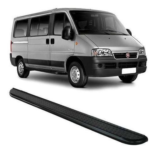 Estribo Lateral Ducato Lado Passageiro Roda A Roda Preto