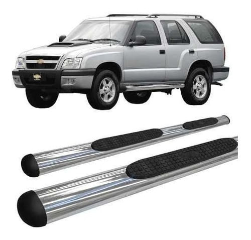 Estribo Oval Blazer 1995 A 2010 Cromado