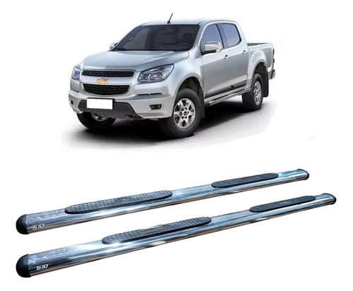 Estribo S10 S-10 2012 A 2017 C/d Oblongo Oval Cromado