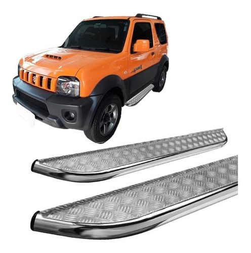 Estribo Lateral Suzuki Jimny Chapa Cromado