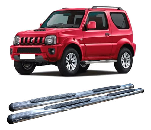 Estribo Lateral Suzuki Jimny Oblongo Oval Cromado