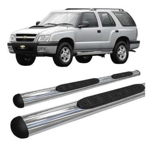 Estribo Oval Blazer 1995 A 2011 Cromado