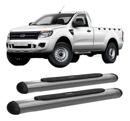 Estribo Ranger 2013 A 2020 Oval Oblongo Cromado C S