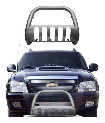 Para-choque De Impulsão S10 94 A 2011 Onix Com Chapa