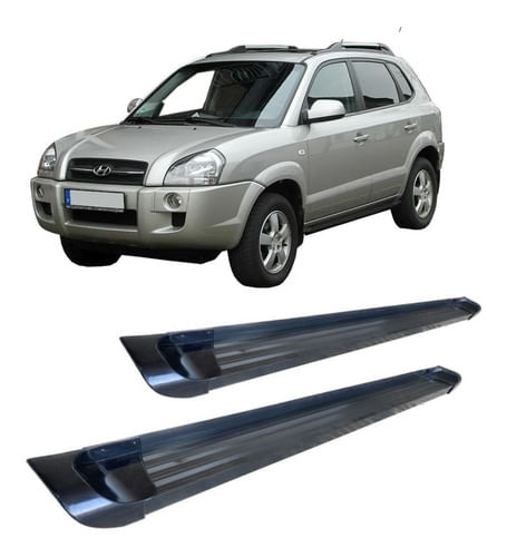 Estribo Alumínio Tucson 2005 A 2016 Preto