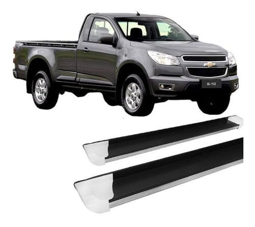 Estribo S10 2012 A 2020 Personalizado Branco C S