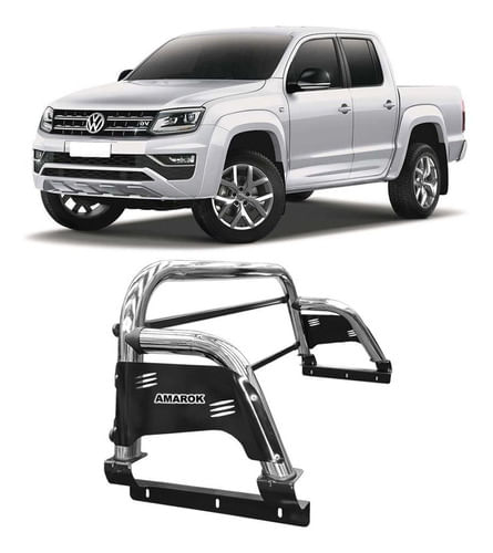 Santo Antonio H3 Amarok Cromado
