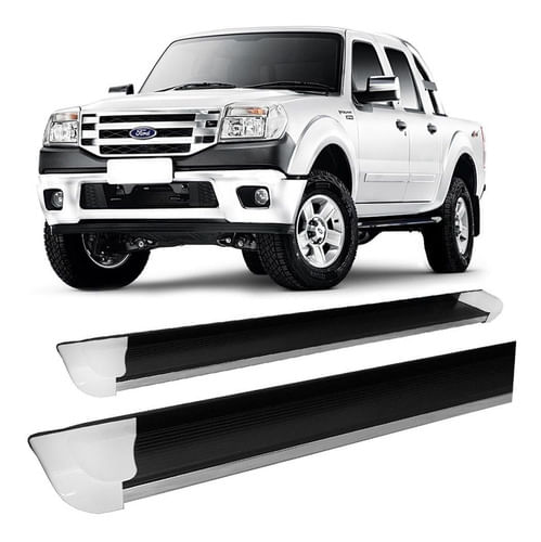 Estribo Ranger 1995 A 2012 Personalizado Branco C D