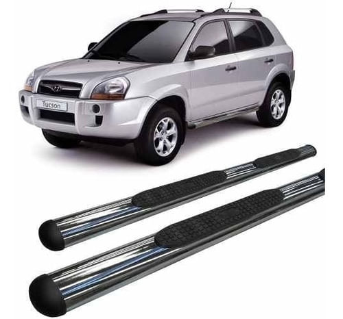 Estribo Oval Tucson 2005 A 2016 Cromado