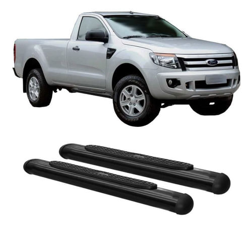 Estribo Ranger 1995 A 2012 Oval Oblongo Preto C S