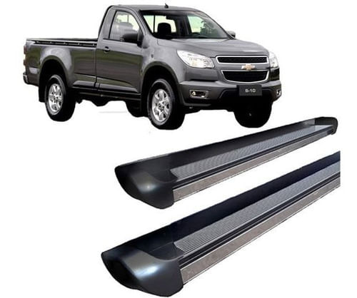 Estribo S10 2012 A 2020 Personalizado Preto C S