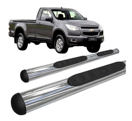 Estribo S10 2012 A 2020 Oval Oblongo Cromado C S