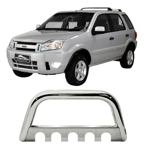 Para-choque De Impulsão Ecosport 2008 A 2012 C Chapa Cromado