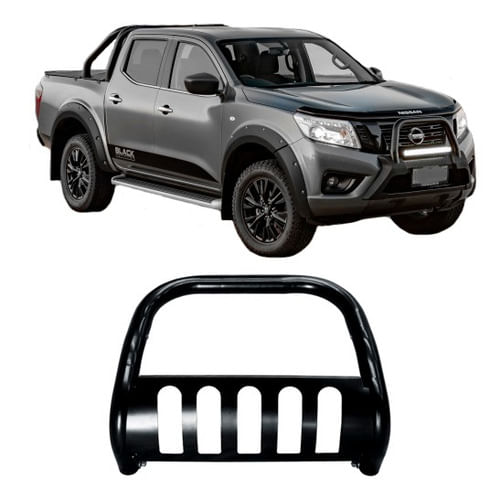 Para-choque De Impulsão Frontier 2017 A 2020 C Chapa Preto
