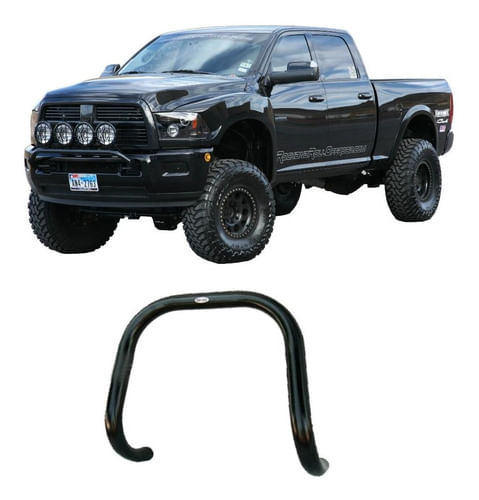 Para-choque De Impulsão Dodge Ram 95 A 2011 Preto S/barra