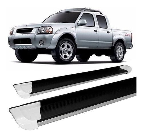 Estribo Frontier 2003 a 2007 Personalizado Branco