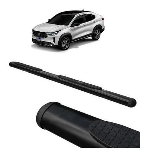 Estribo Fastback Oval Preto