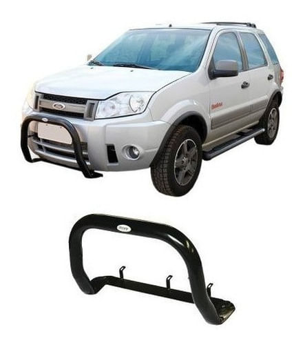 Para-choque De Impulsão Ecosport 2008 A 2012 Preto