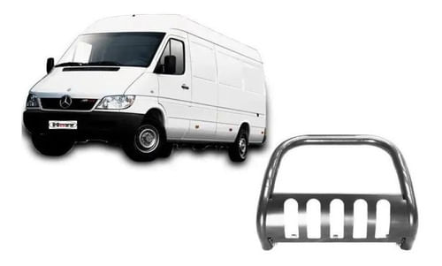 Para-choque De Impulsão Sprinter Cromado