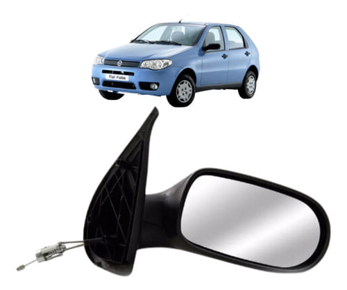 Retrovisor Palio Siena 04 / 05 4 Portas Fosco - Passageiro