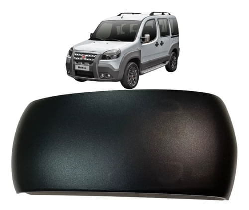 Capa Tampa Retrovisor Doblo 2001 A 09 Texturizada Passageiro