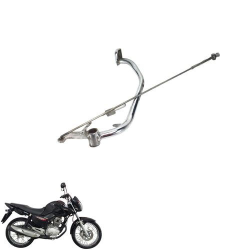 Pedal Freio + Varão Honda CG 150 Fan 11/15 Original Seminovo