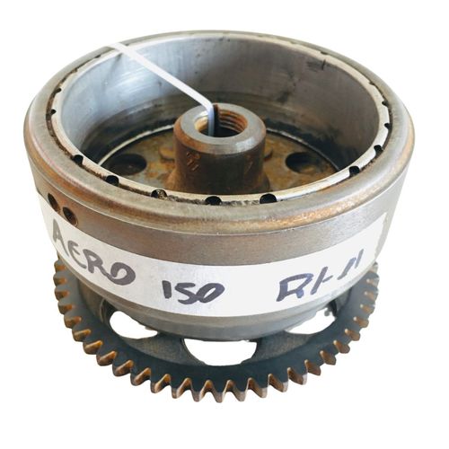 Volante Magneto + Placa Partida Cbx Aero 150 Original