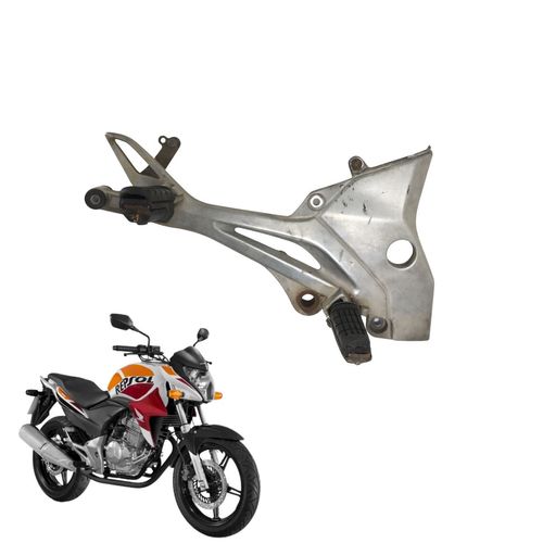 Bacalhau Direito + Pedaleira CB 300R 09/14 Original Seminovo