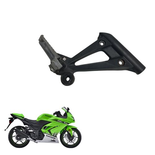 Pedaleira Traseira Ld Ninja 250 08/12 Original Seminovo