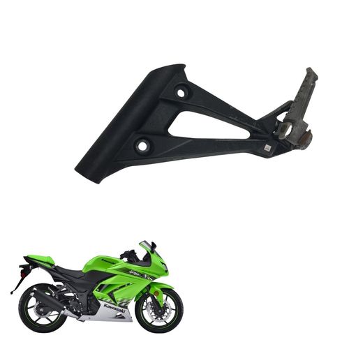 Pedaleira Traseira Le Ninja 250 08/12 Original Seminovo