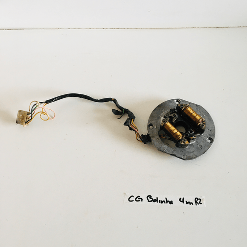 Mesa + Estator Honda Cg Bolinha 77/82 Original