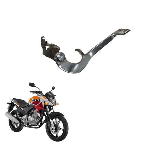 Pedal de Freio + Suporte CB 300R 09/14 Original Seminovo