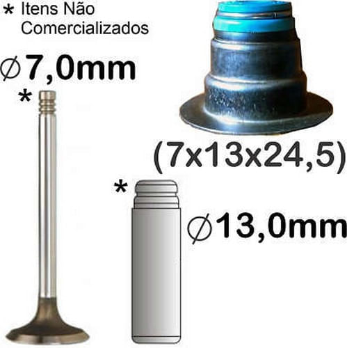 RETENTOR DE VALVULA - CUMMINS SERIE B MECANICO (COPINHO)