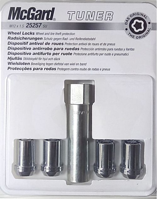 Porca Antifurto cód. 25257 para rodas esportivas