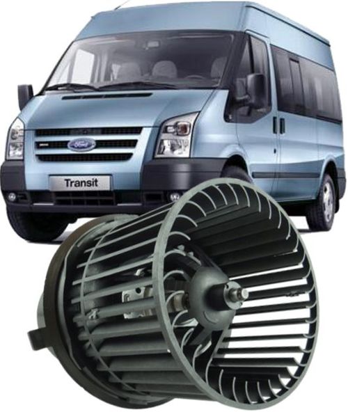 Motor Ventilador Frontal do Ar Condicionado Transit 2.4 e 2.2 Diesel 2008 À 2013