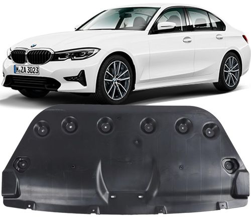 Defletor Inferior do Motor Bmw 320i 330i M340i G20 de 2019 À 2025