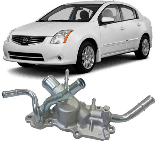 Carcaça Da Válvula Termostática Sentra 2.0 16v De 2007 À 2013