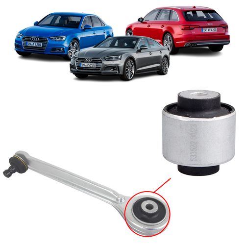 Bucha do Braço Reto Dianteiro Audi A4 A5 Após 2015
