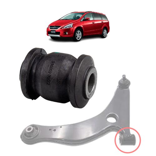 Bucha menor da bandeja dianteira Mitsubishi Grandis 2.4 (MIVEC) 2003 A 2011