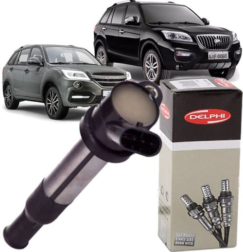 Bobina de Ignicao Lifan X60 1.8 16V Vvt de 2013 À 2021 - Original Delphi